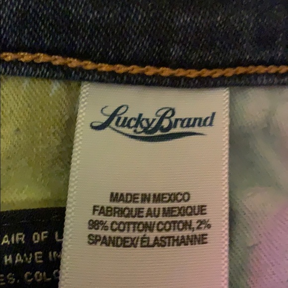 Lucky brand jeans Charlie straight size 4/27 - Picture 7 of 7